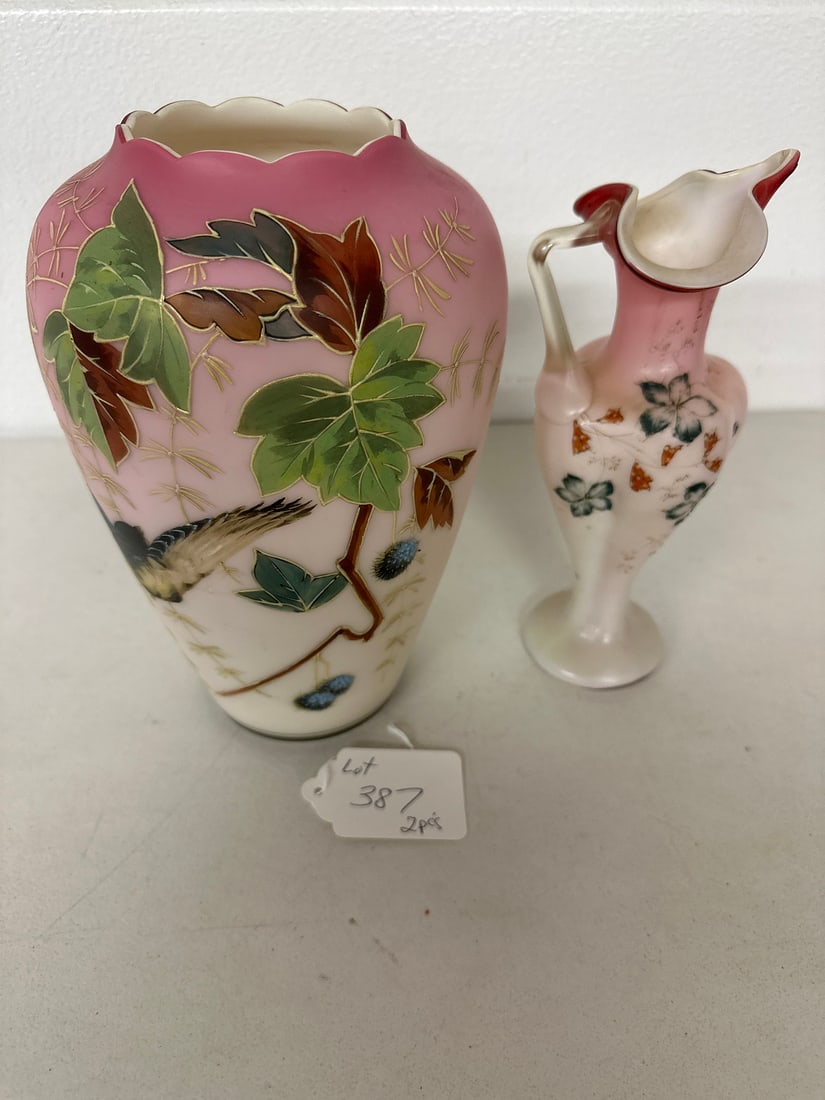 Vintage Floral Vase & Pitcher Set (1 of 7)