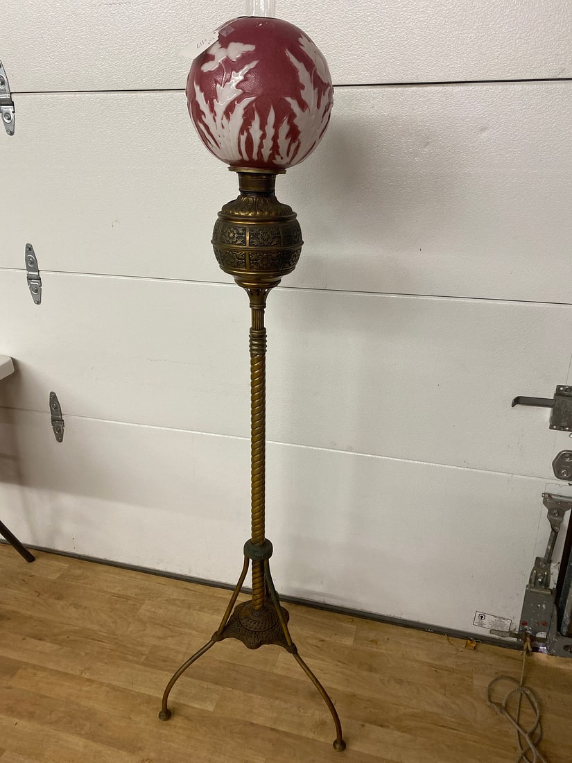 Vintage Ornate Floor Lamp (1 of 3)