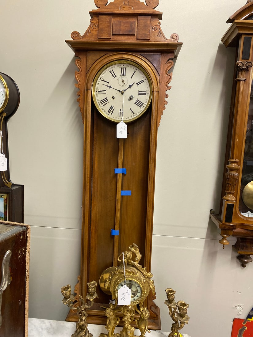 Vintage Wooden Wall Clock (1 of 3)