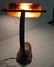 242: Signed Chipped Ice-Scenic Handel Desk Lamp - 2