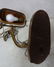 242: Signed Chipped Ice-Scenic Handel Desk Lamp - 4