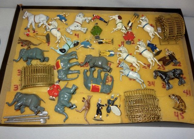 Rare 50 pc. Britannia Circus Toy Set (1 of 5)