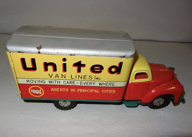 United Van Line's Tin Friction Truck (1 of 4)