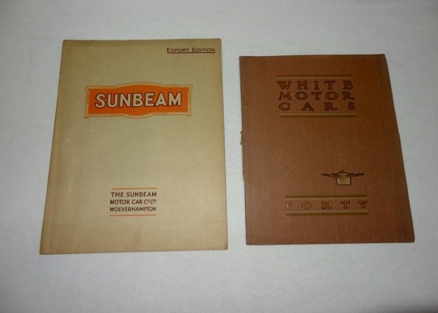 White & Sunbeam Early Car Catalogs (1 of 2)