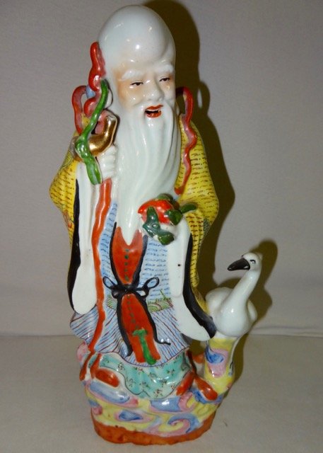 Large Decorated Chinese Wiseman (1 of 3)
