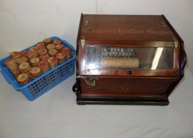 Victorian Concert Roller Organ w/Cobbs (1 of 4)
