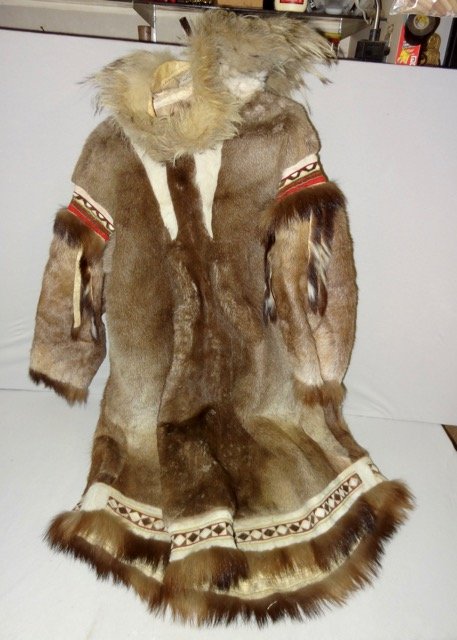 Indian Or Eskimo Fur Coat (1 of 4)