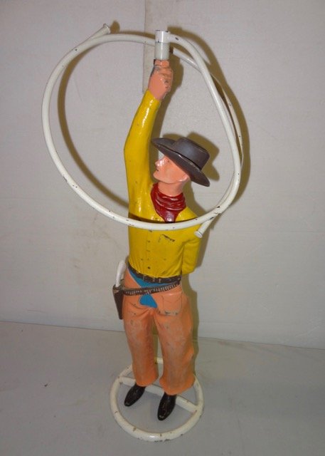 Western Cowboy Lawn Sprinkler (1 of 4)