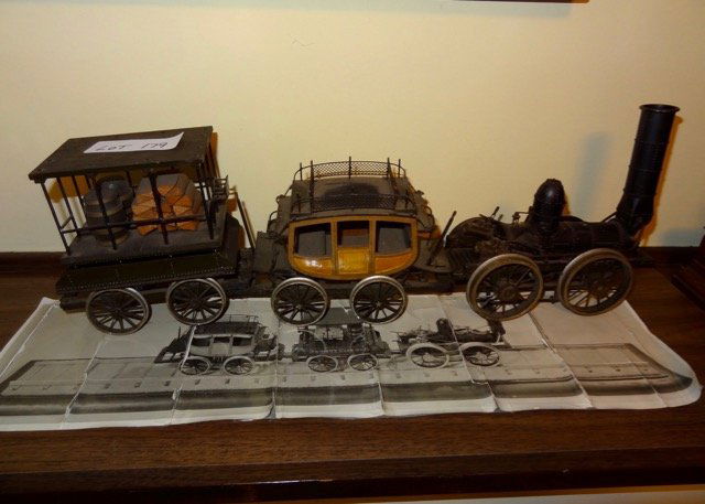 Early Handmade to Scale Iron Train (1 of 4)