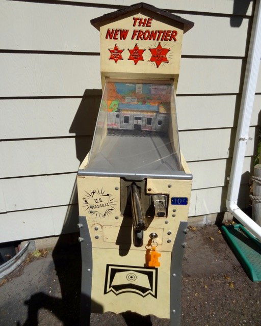Us New Frontier Us Marshall 10 Cent Arcade Game