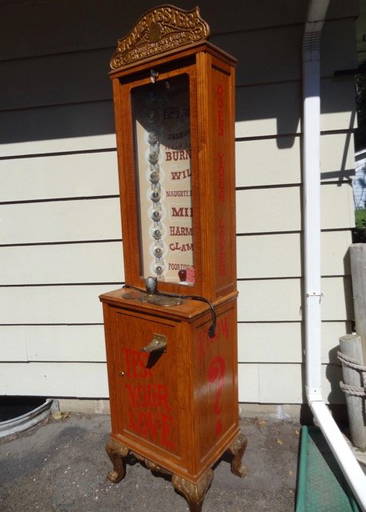 Antique 10 cent Arcade Love Tester Machine American Amusement Co