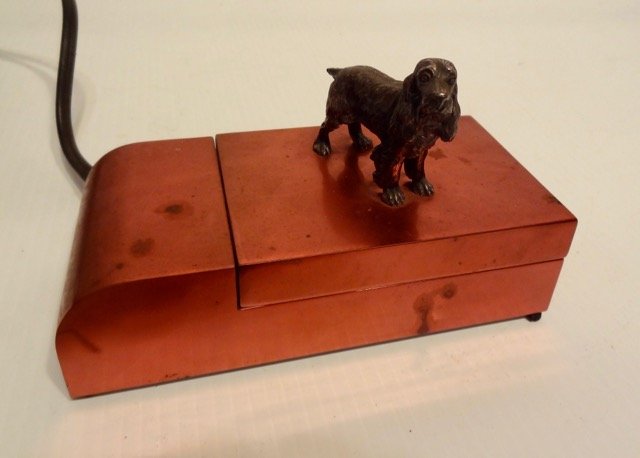 Art Deco Automatic Cigarette Dispenser & Lighter (1 of 3)