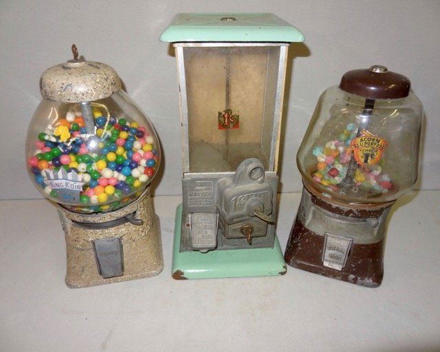 3 Gumball Machines (1 of 2)