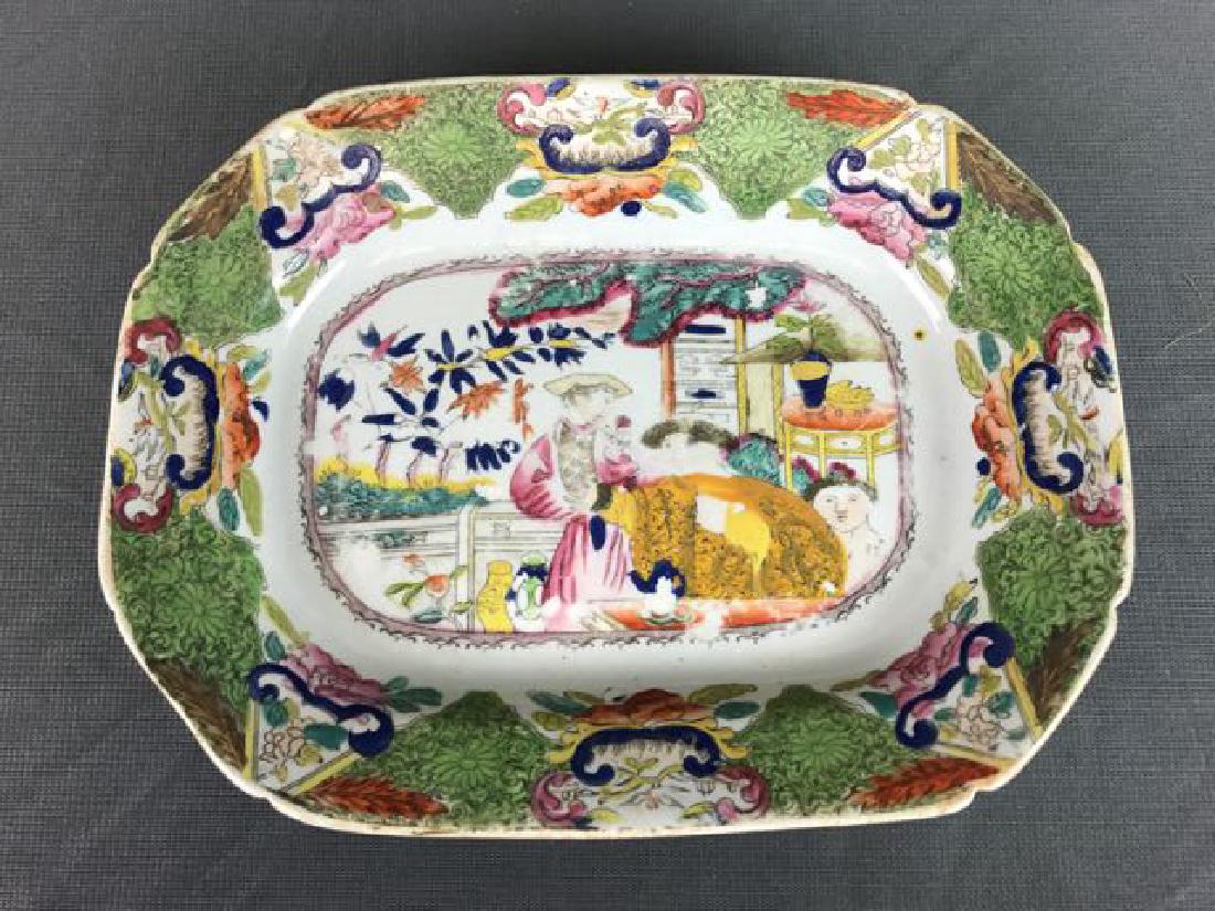 Mason's Ironstone Platter (1 of 3)