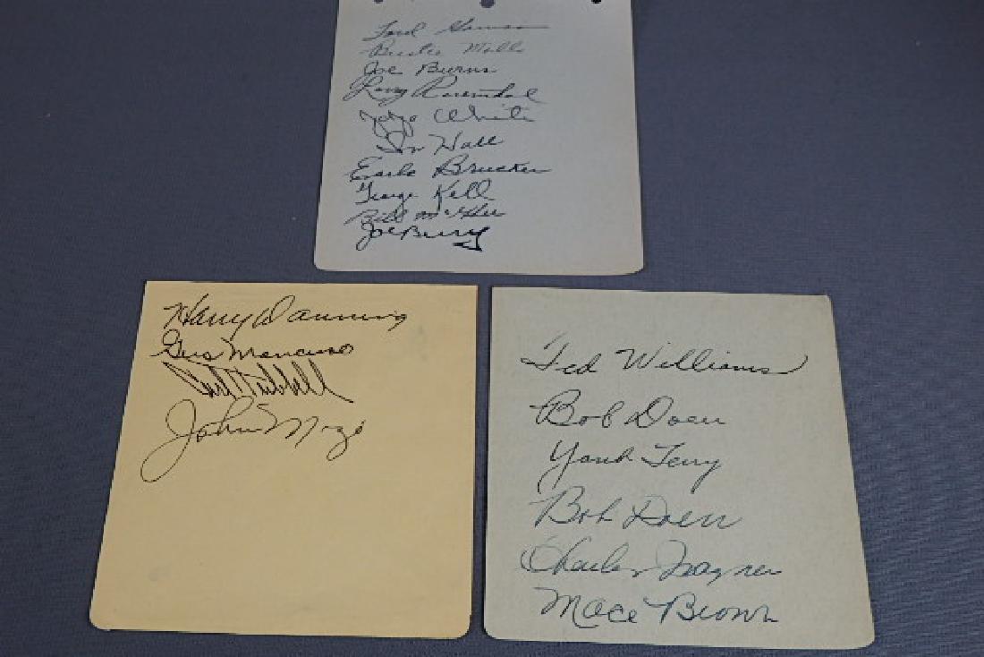 Ted Williams Bob Doerr George Kell Carl Hubball Jo (1 of 5)