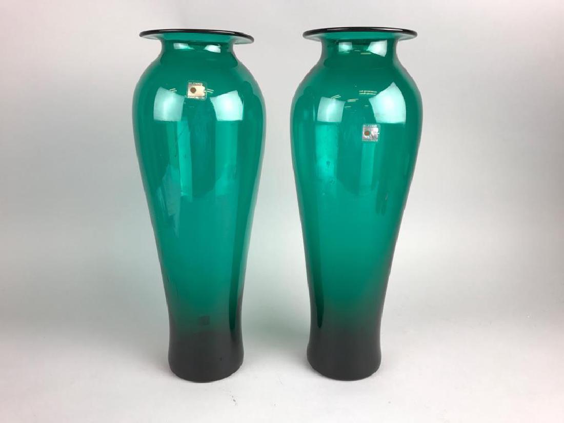 Pair Blenko Vases (1 of 4)