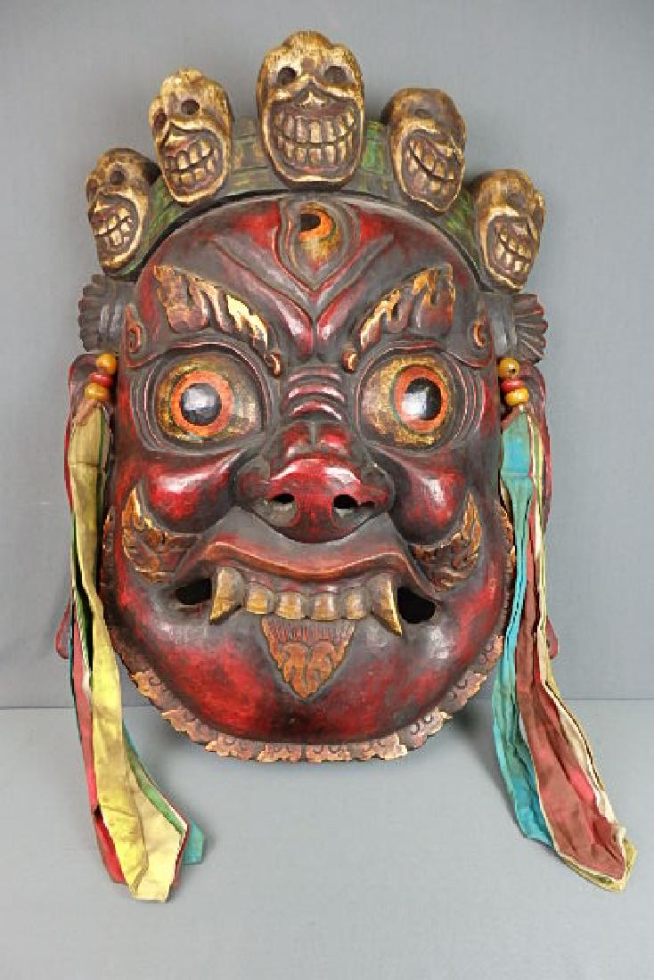 Large Mahakala Tibet Mask (1 of 7)