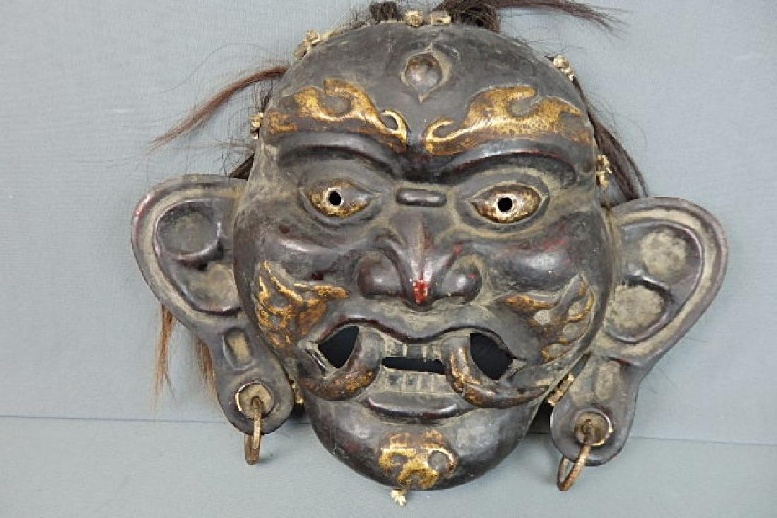 Mahakala Bhutan Older Metal Mask (1 of 5)