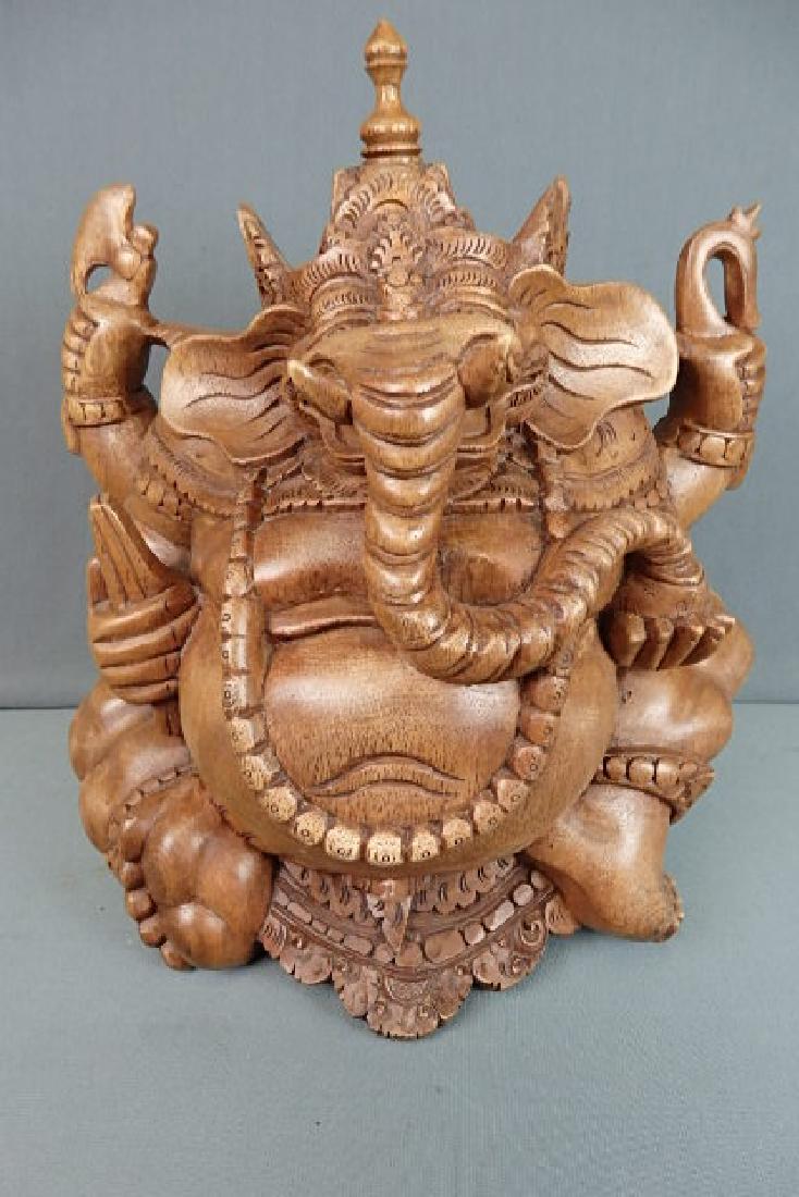 Ganeshiva Wooden Statue from Bali (1 of 5)
