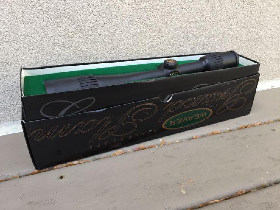 Weaver Grand Slam Rifle Scope: Weaver Grand Slam Rifle scope, mod. 800475,