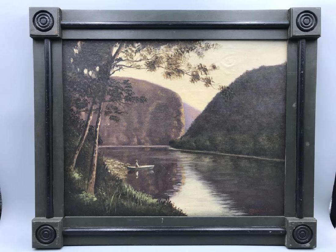 Water Gap oil painting (1 of 4)