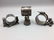3 Victorian silver plate figural napkin rings