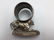 3 Victorian silver plate figural napkin rings - 3