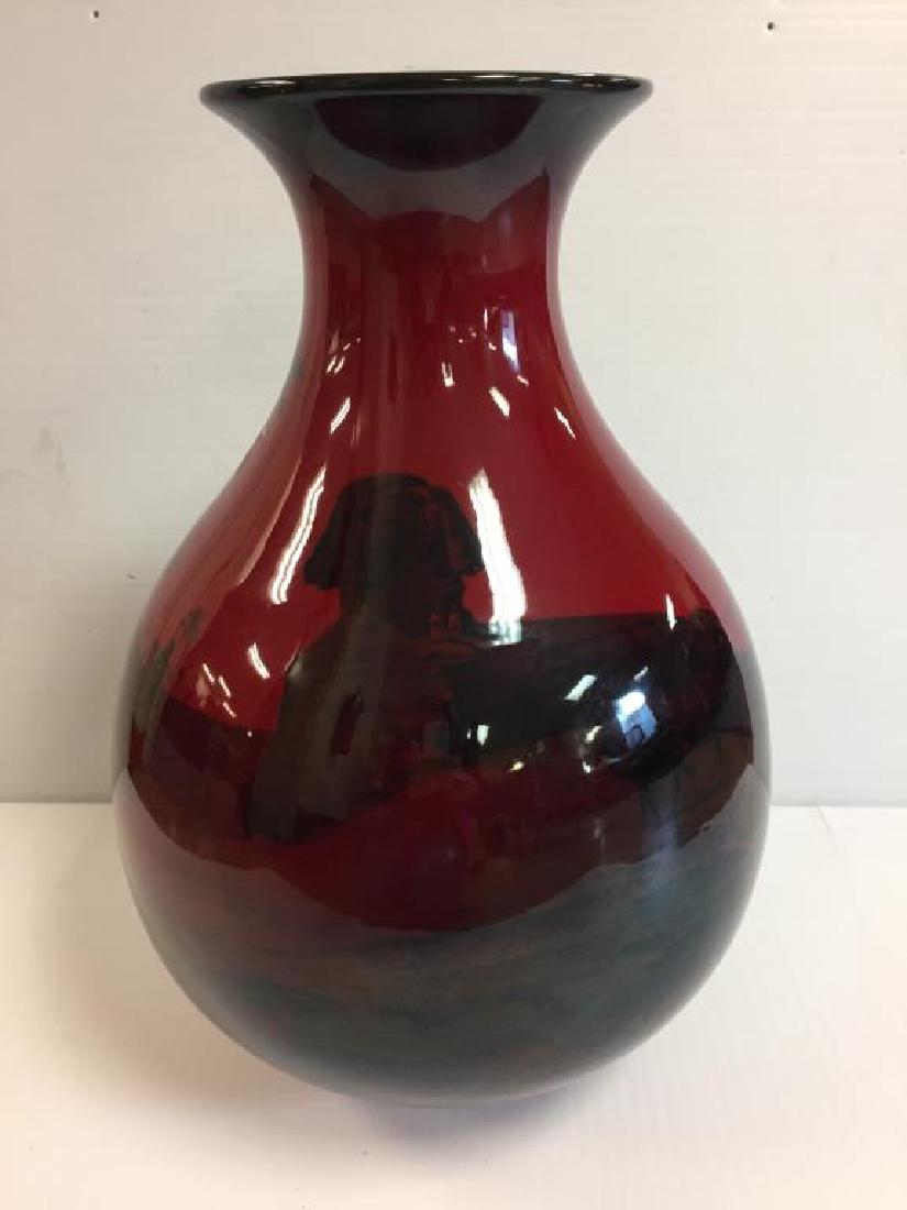 Rare Massive Royal Doulton Flambe vase (1 of 4)