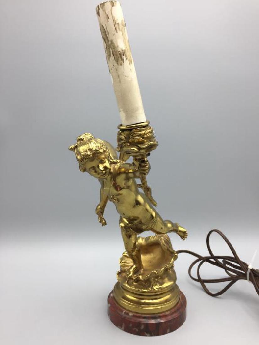 Bronze Cupid table light (1 of 5)