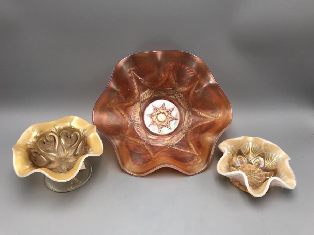 Lot of 3 Carnival bowls (1 of 5)