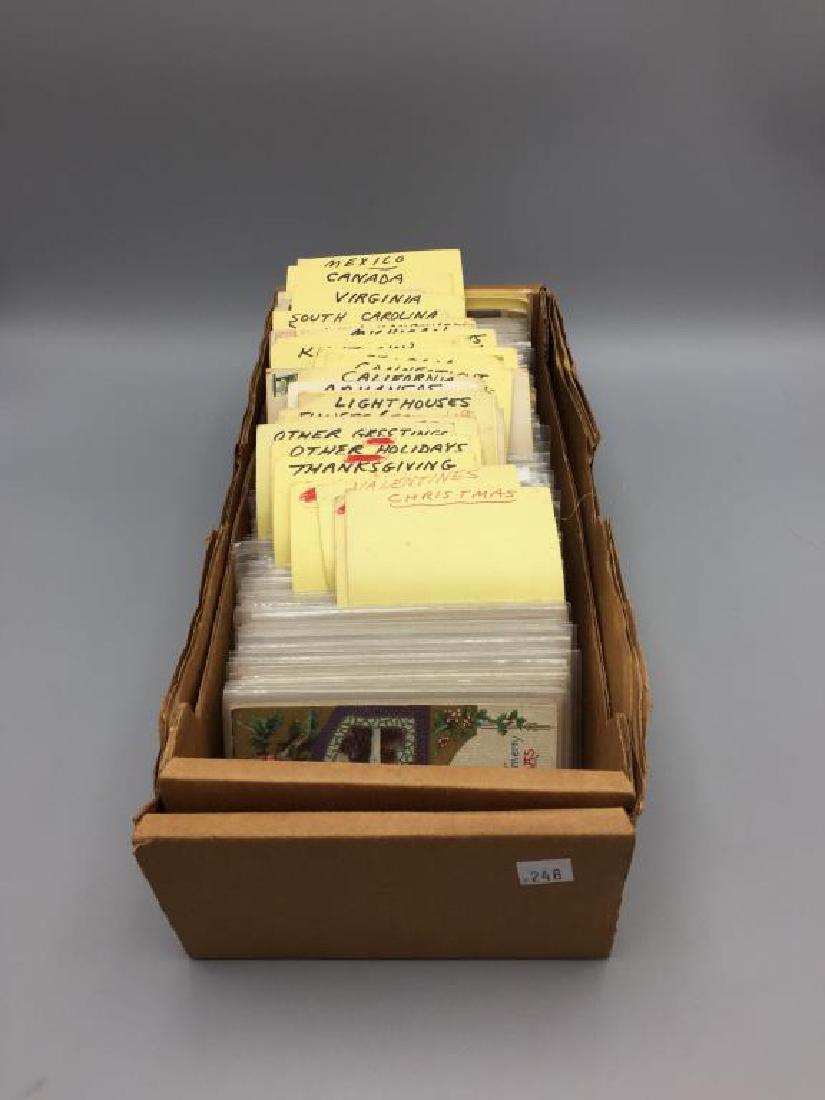 Christmas & U.S. State postcard (1 of 6)