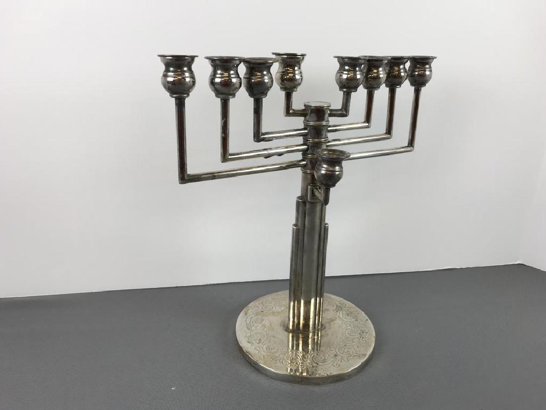 Paul Bennett London modern Menorah Judaica (1 of 5)