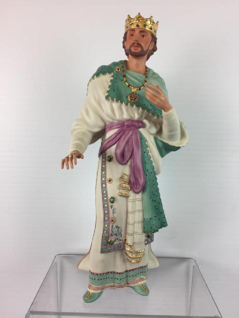 Cybis  porcelain figure of a king (1 of 7)