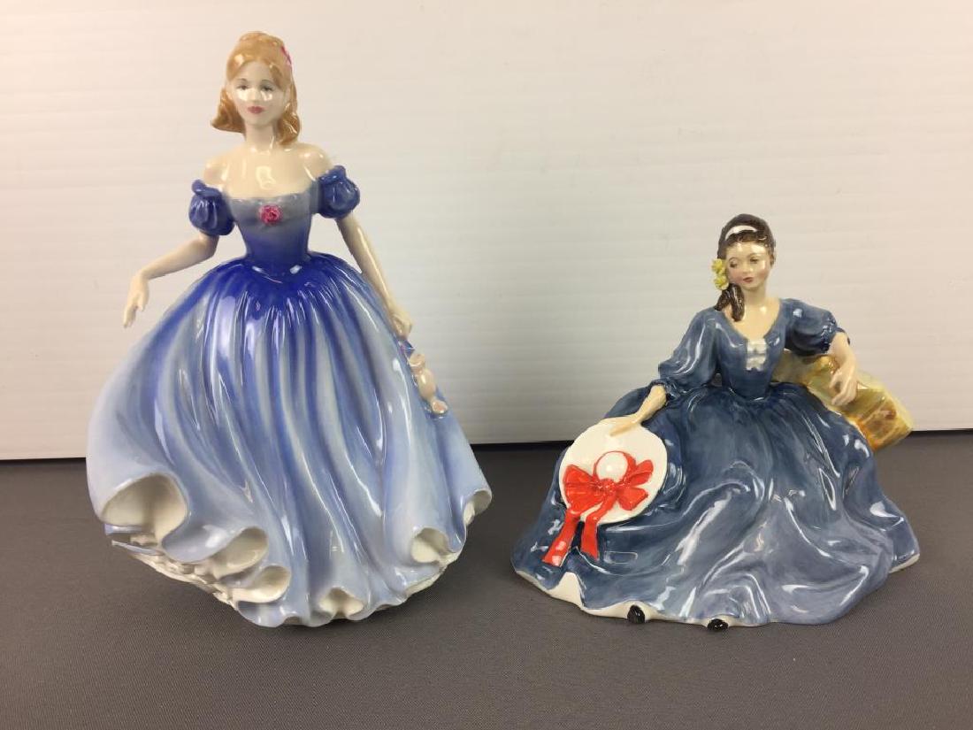 Lot of two Royal Doulton  lady figures (1 of 7)