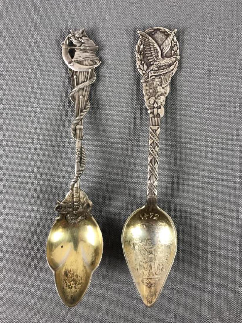 2 Sterling silver spoons (1 of 2)