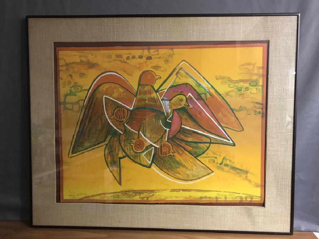 Francoise Gilot lithograph (1 of 2)