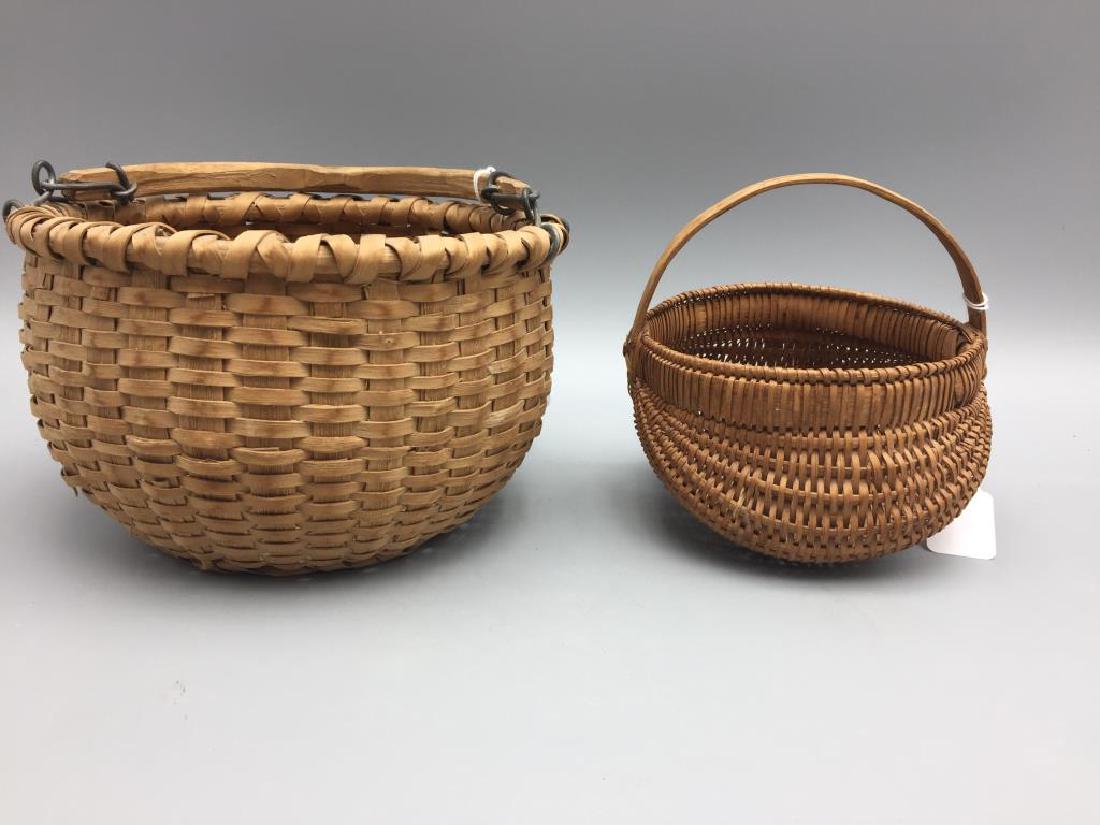 Two miniature baskets split Oak (1 of 9)