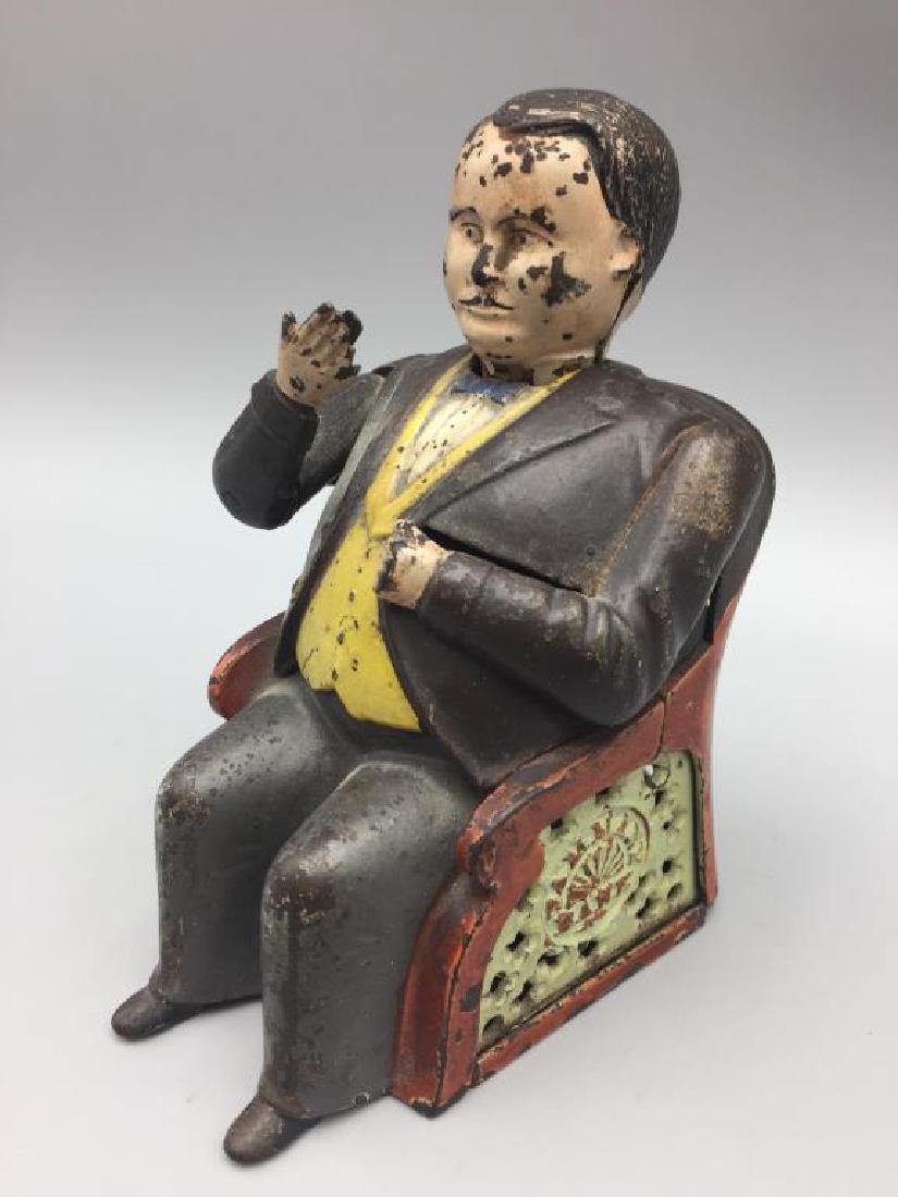 J & E Stevens Tammany Bank cast iron (1 of 5)