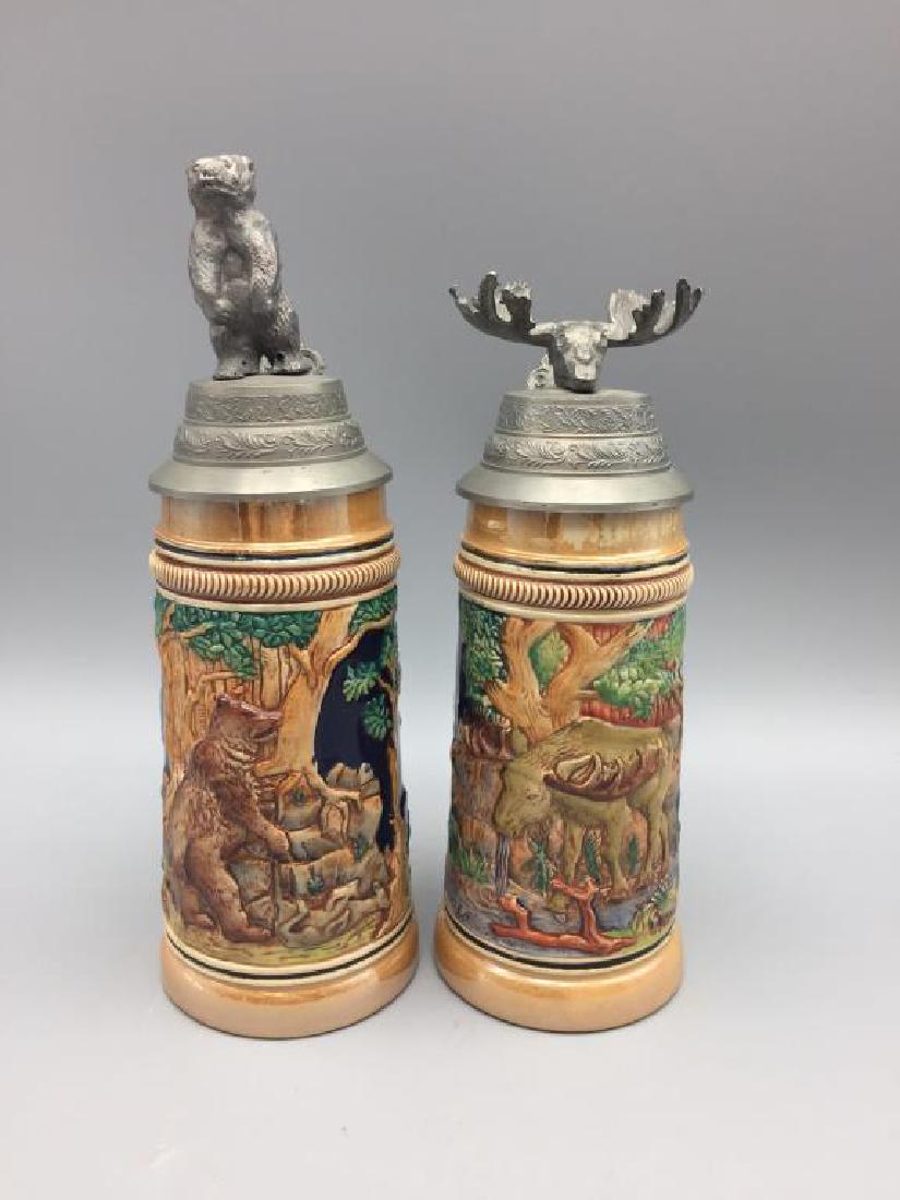 2 Neuweiler German beer steins (1 of 9)