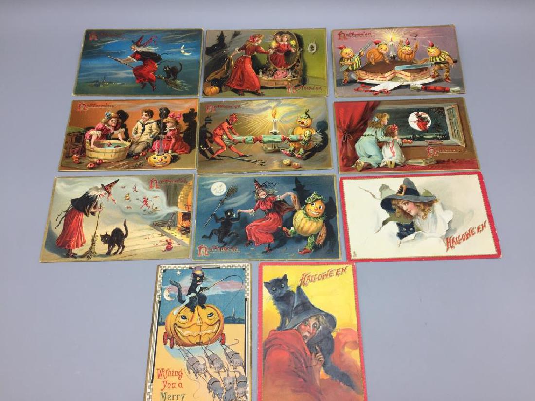 Ralph's Tux and Sons Halloween postcards (1 of 9)