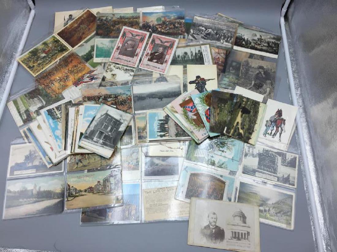 150 plus Civil War post card lot (1 of 11)