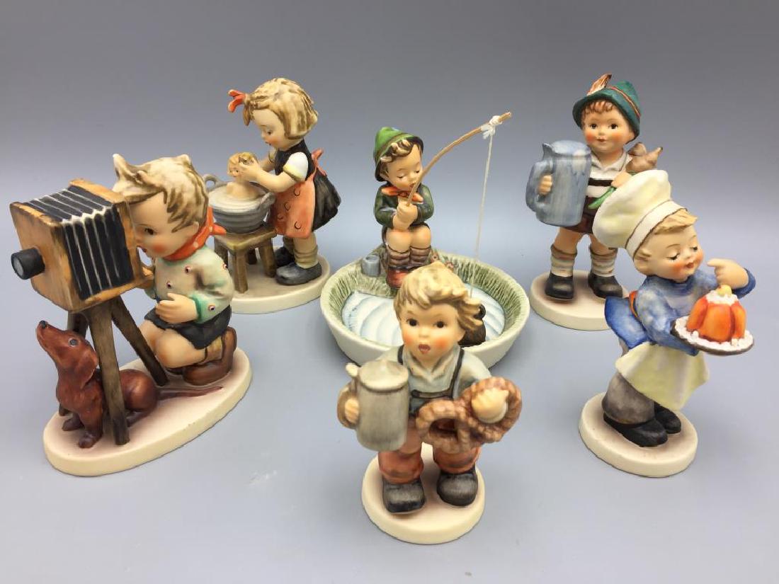 Lot of six Hummel figurines (1 of 12)