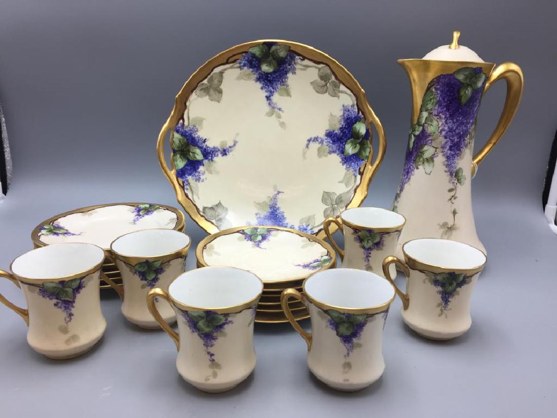 20 piece hand painted Limoge dessert set (1 of 11)