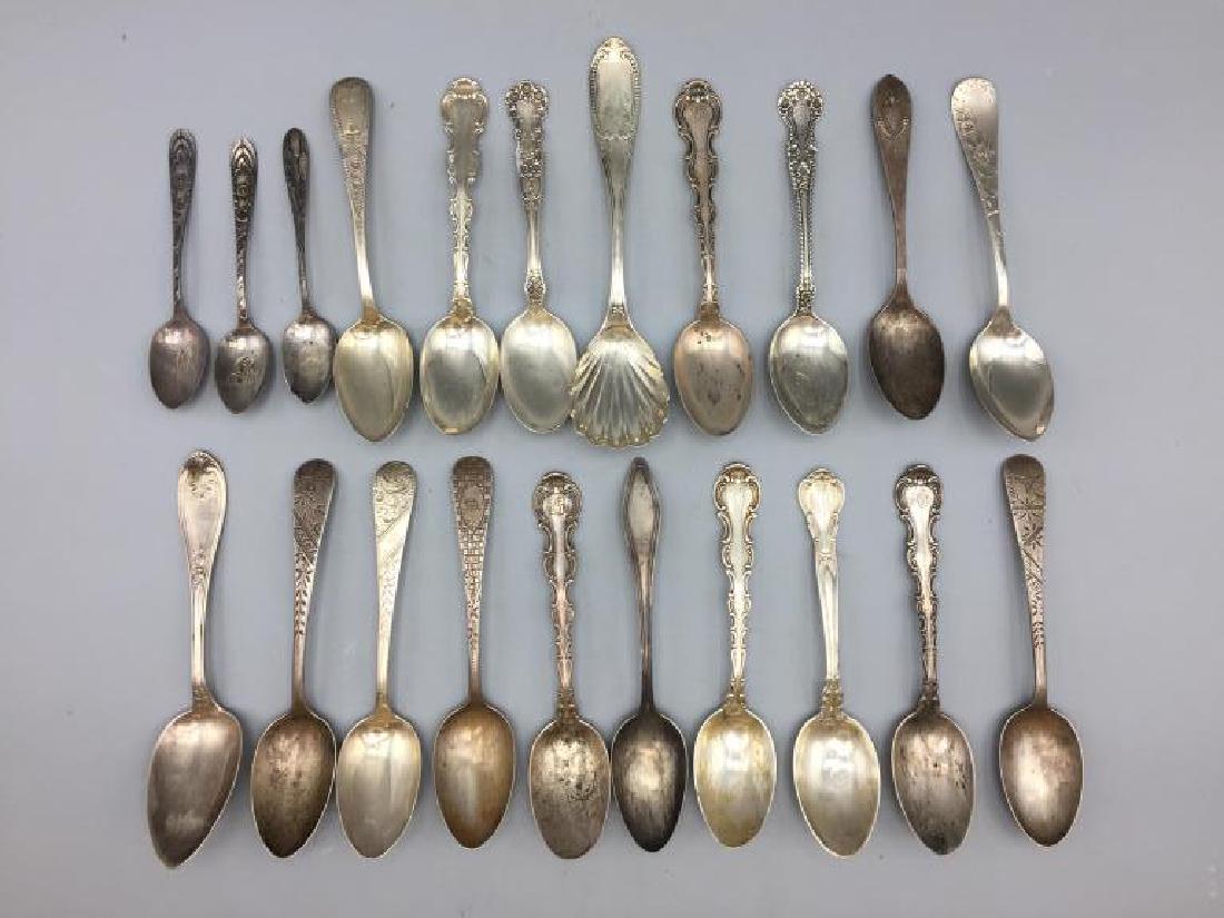 Misc. sterling silver spoons (1 of 13)