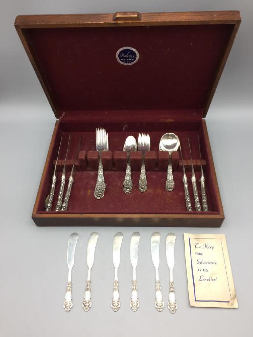 Reed and Barton Sterling Silver Flatware Set (1 of 7)