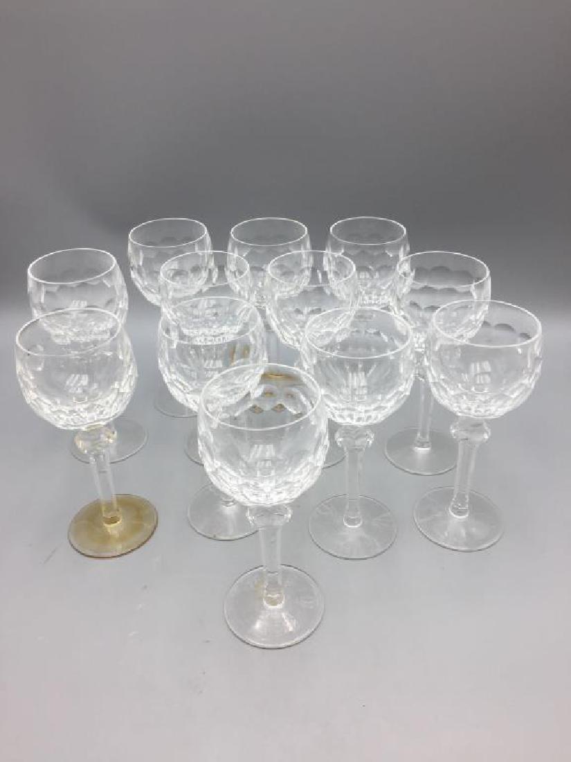 Set of 12 Waterford 7 1/2 inch stem glasses (1 of 5)