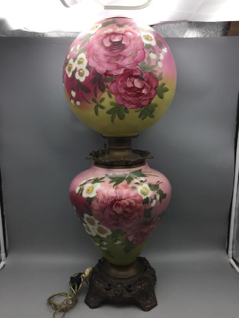 Hand painted Gone with the Wind lamp (1 of 8)