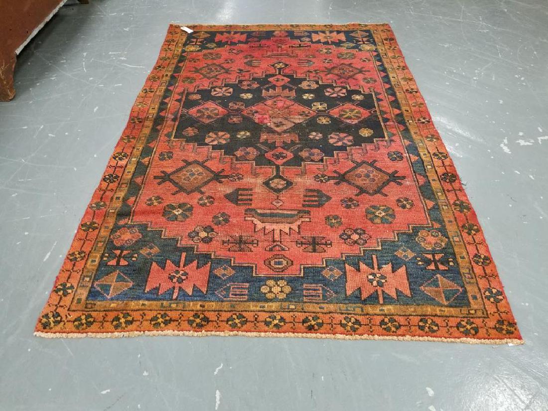 Iranian hand knitted woolen carpet (1 of 3)