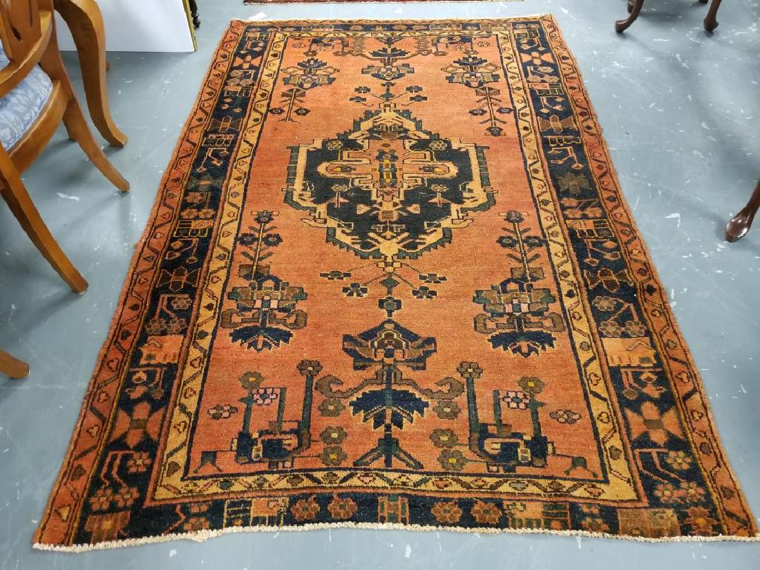 Iranian hand knotted woolen carpet (1 of 3)