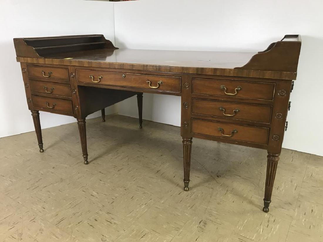Kittinger mahogany executive desk (1 of 9)